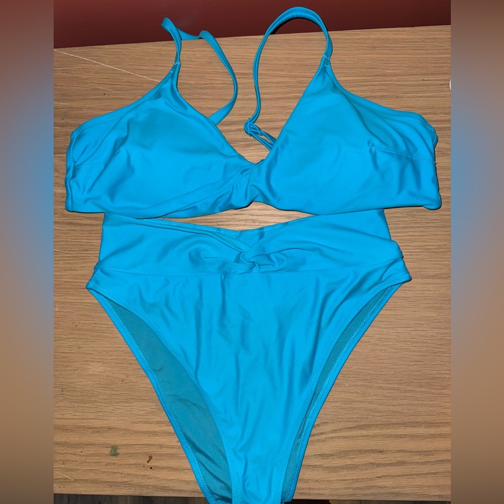 Aerie Vibrant Blue Bikini Set